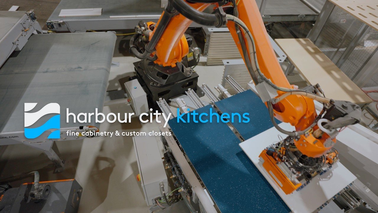 Still from the Harbour City Kitchens facility tour film